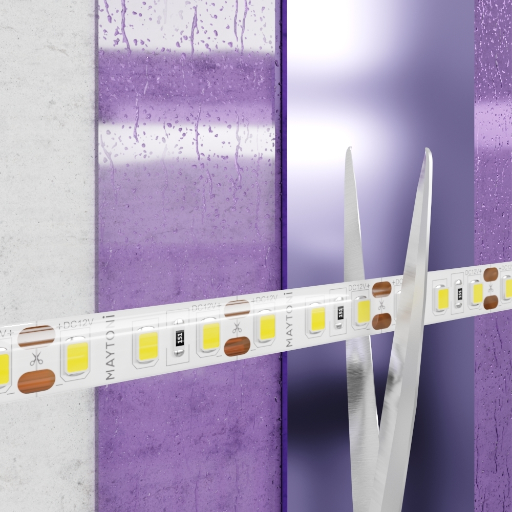 Светодиодная лента Maytoni Technical 12В 2835 9,6Вт/м 3000K IP65 10111