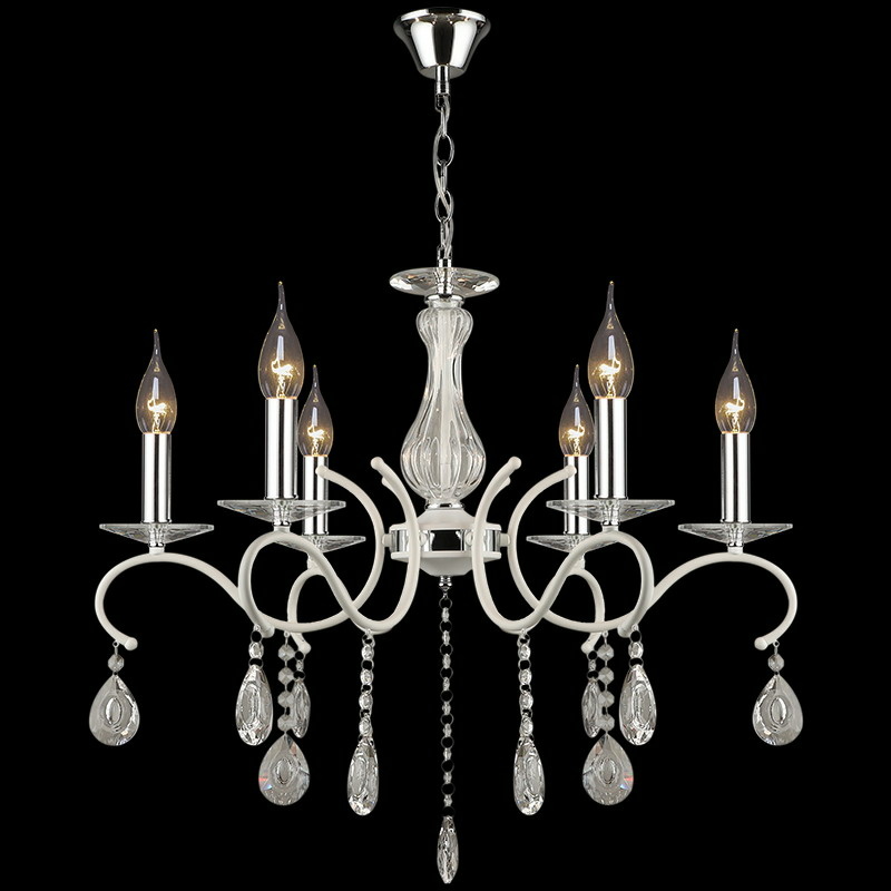 Подвесная люстра Reluce 03809-0.4-06 WT+CH