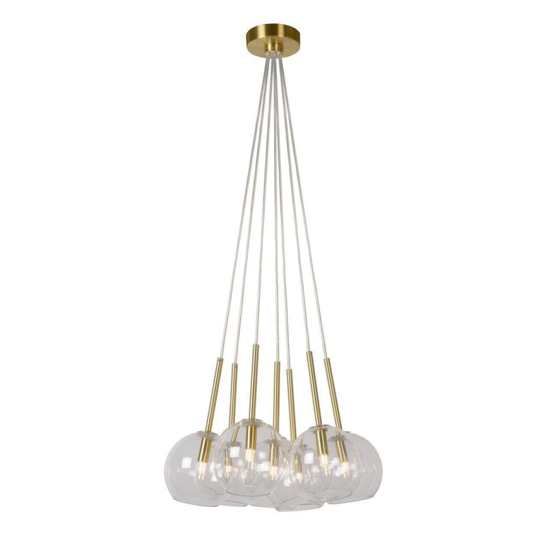 Подвесная светодиодная люстра Lucide Grace Led 30485/28/02