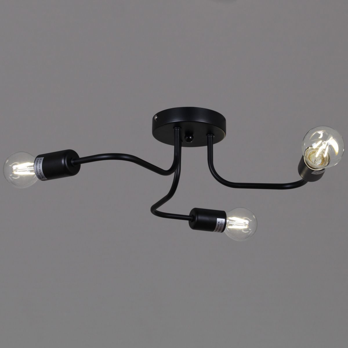 Потолочная люстра Reluce 01728-0.3-03 BK