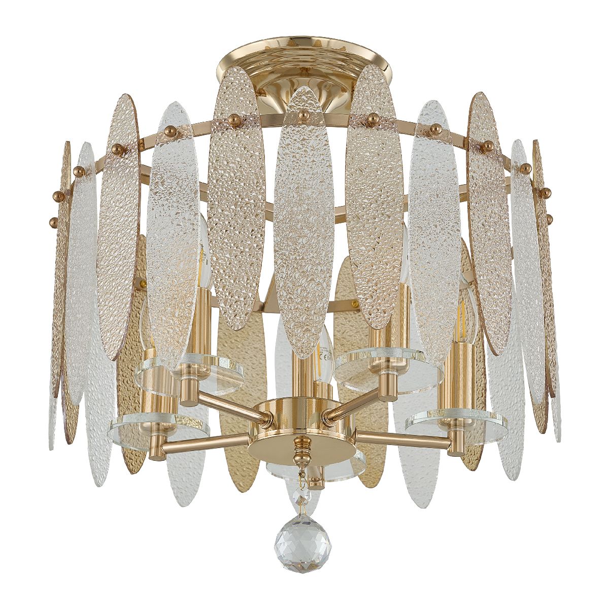 Потолочный светильник Arte Milano Sorrento 373309/5/80/380 GD