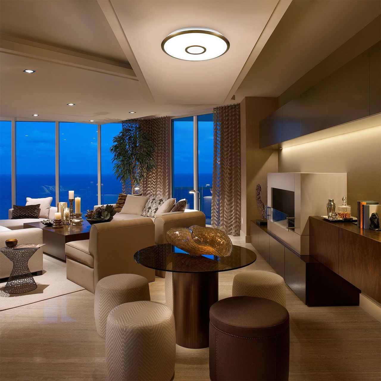 Потолочный светодиодный светильник Citilux СтарЛайт CL70333RGB