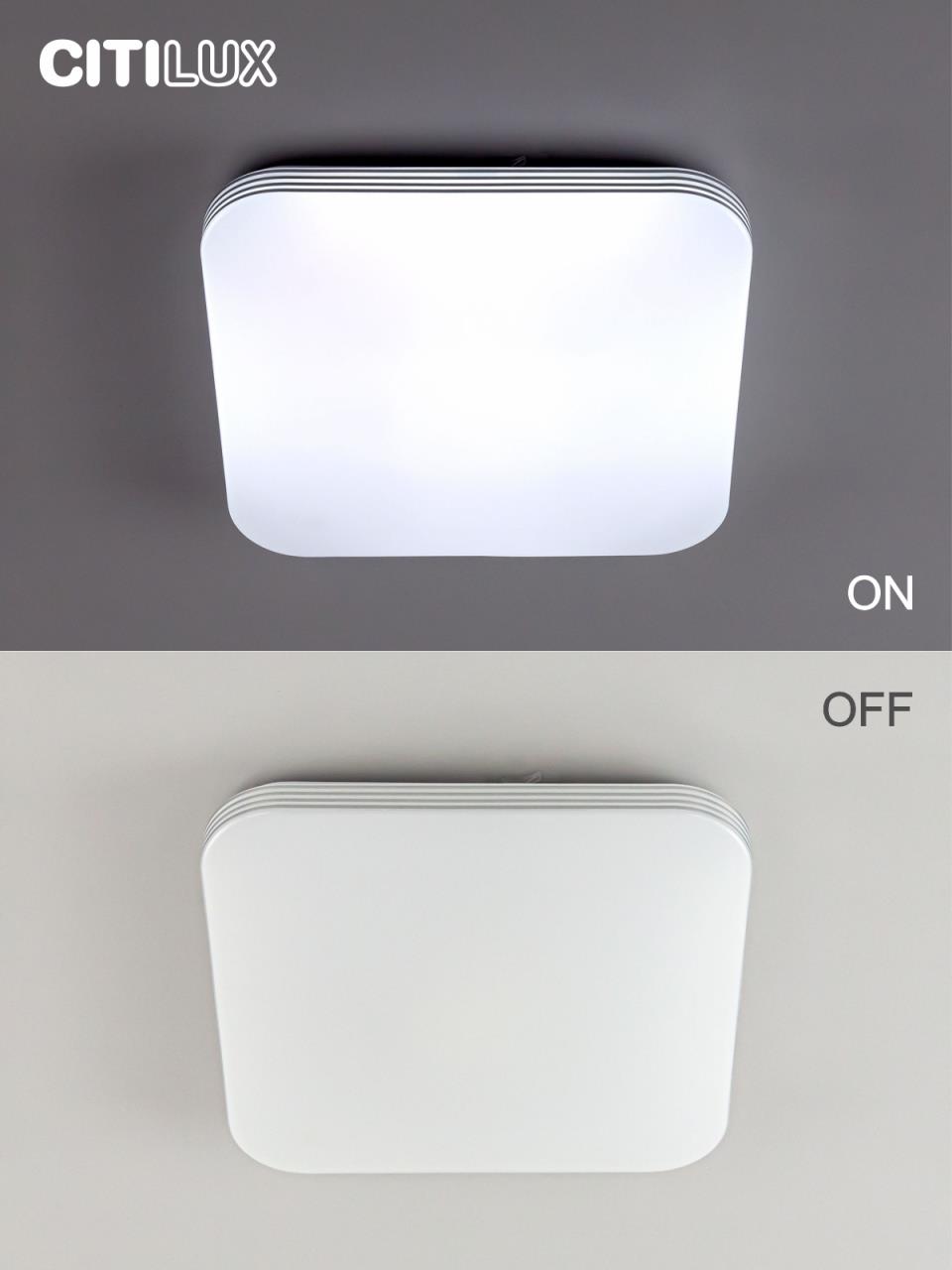 Потолочная светодиодная люстра Citilux Симпла CL714K330G в Москве