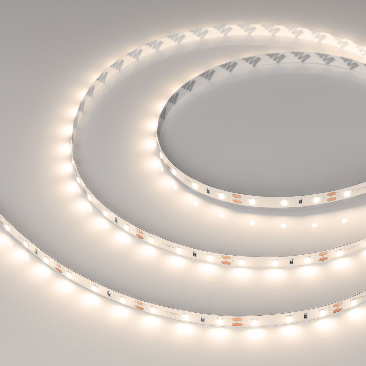 Светодиодная лента Arlight RT-A60-8mm 12V Warm3000 (2 W/m, IP20, 2835, 50m) 048983