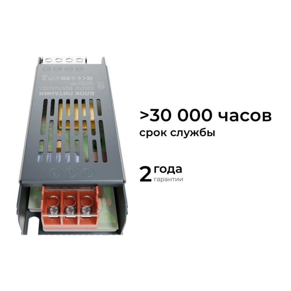 Блок питания OGM 12В 75Вт IP20 6,5А PS3-48