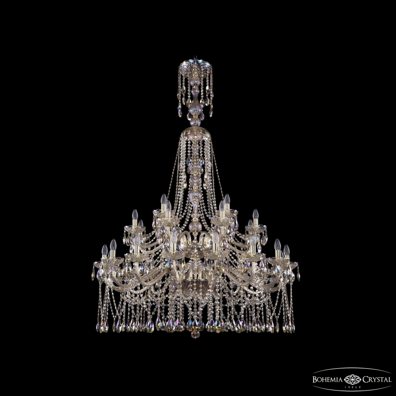 Подвесная люстра Bohemia Ivele Crystal 1413/16+8+4/400/XL-164/2d G M801