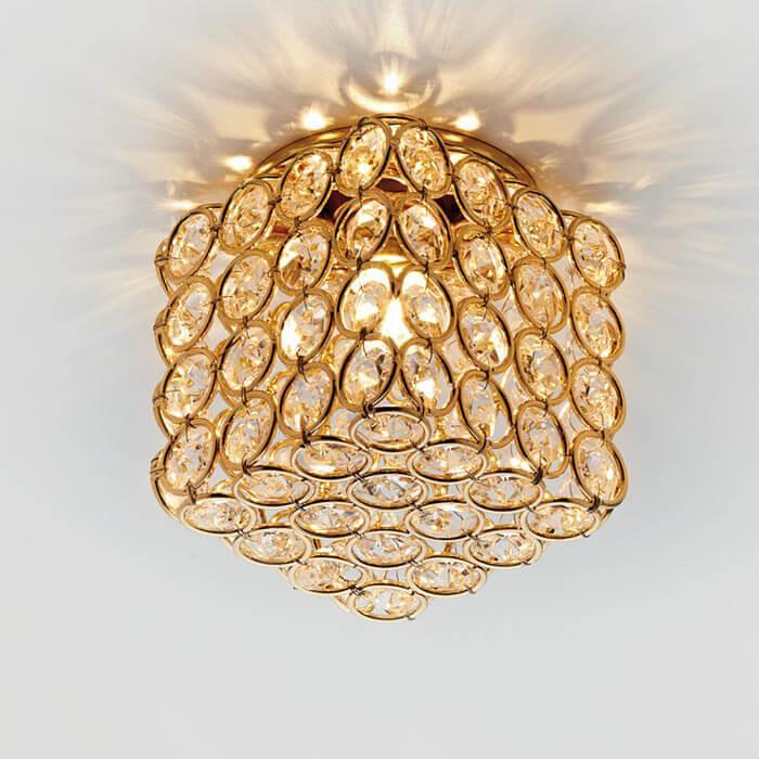 Встраиваемый светильник Ambrella Light Desing D1001 G