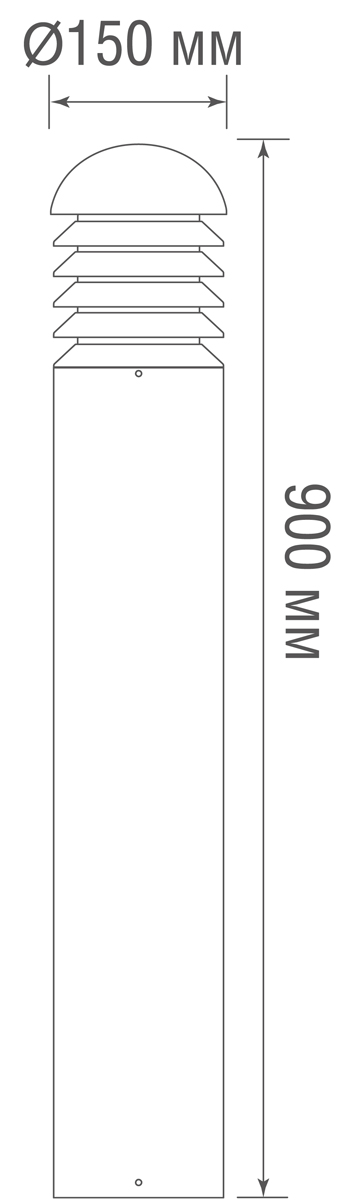 Ландшафтный светильник Donolux Constanta DL20503W18DG 900