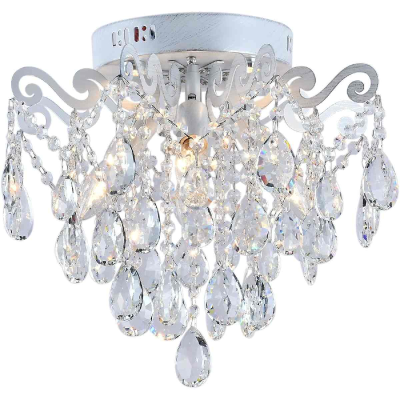 Потолочная люстра Reluce 04033-0.3-04 WH+SILVER PN