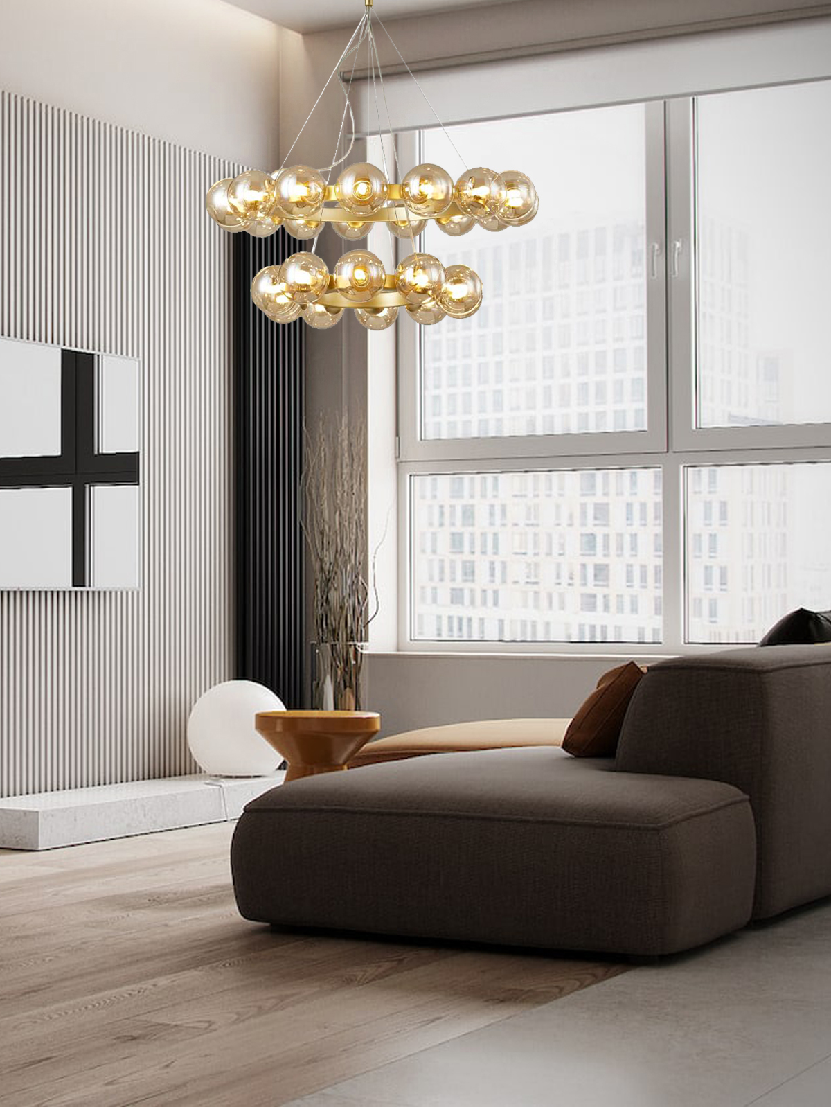 Подвесная люстра Milosh tendence 0791CL-25GD