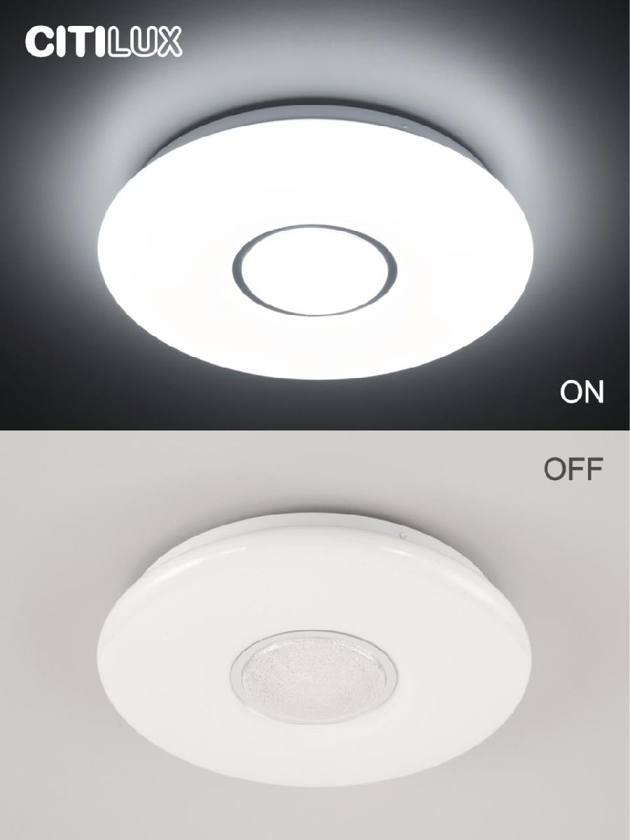 Потолочная люстра Citilux Санта CL723330G