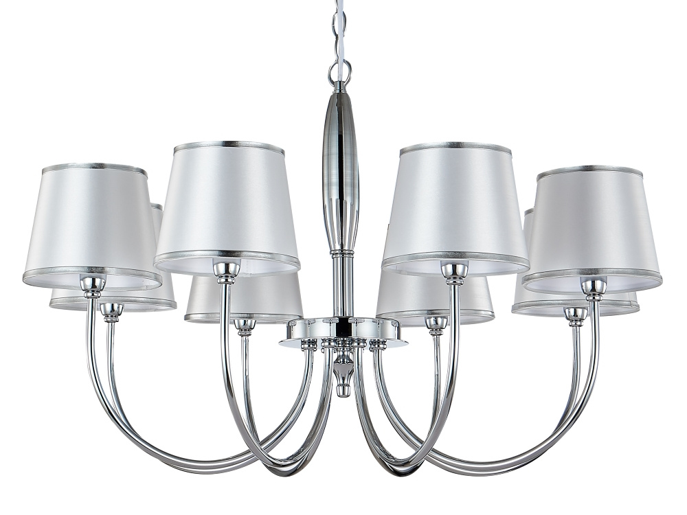 Подвесная люстра Crystal Lux FAVOR SP8 CHROME