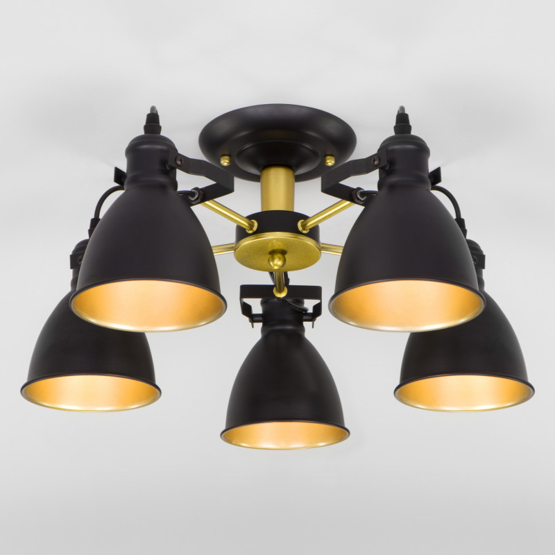 Люстра на штанге Eurosvet 70112/5 черный