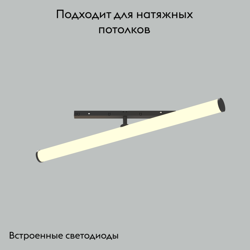 Трековый светильник Maytoni Technical Larc TR086-2-25W4K-B