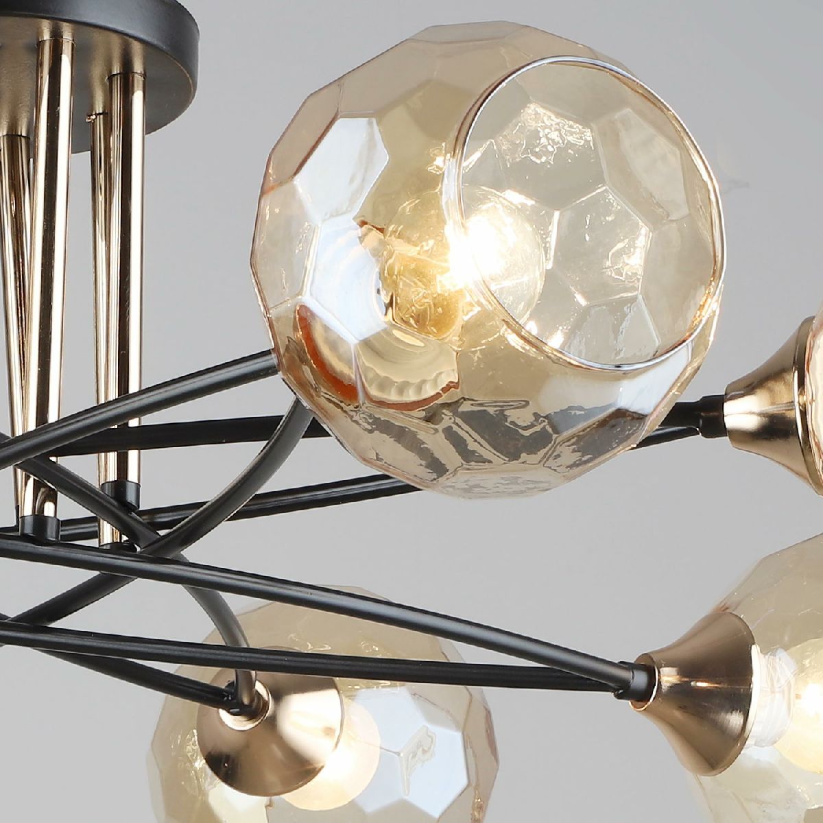 Потолочная люстра Reluce 05060-0.3-08 COFFEE+FGD