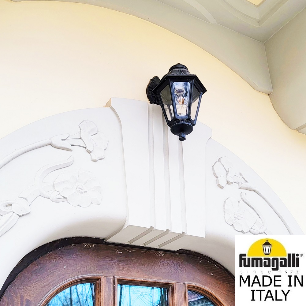 Уличный настенный светильник Fumagalli BISSO/ANNA E22.131.000.AXE27DN