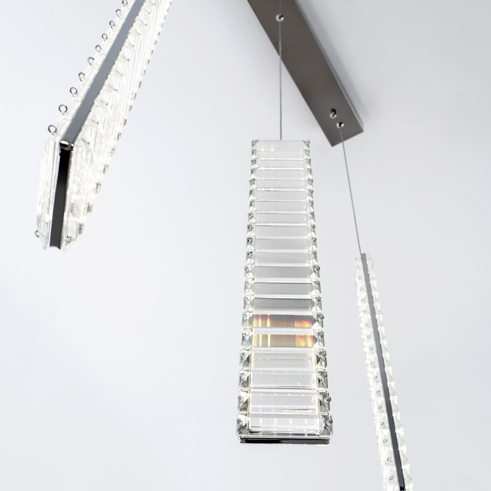 Подвесной светильник хрустальный Modestyle MS.88909.3 CR