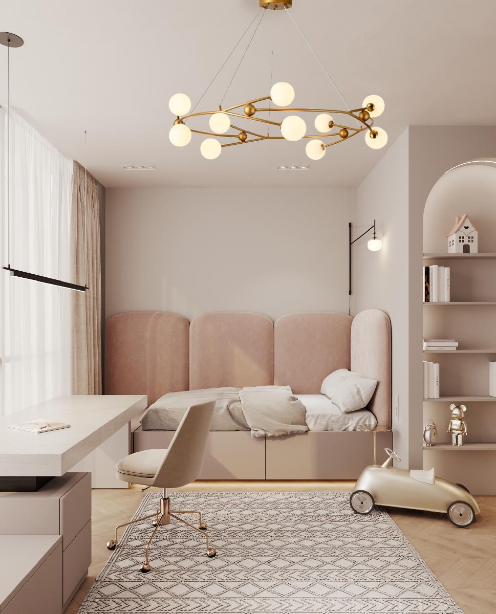 Подвесная люстра Milosh tendence 0759CL-10GD