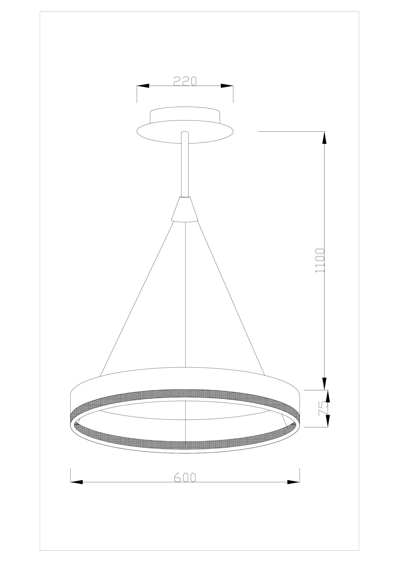 Подвесная светодиодная люстра Moderli Crime V1762-PL в Москве