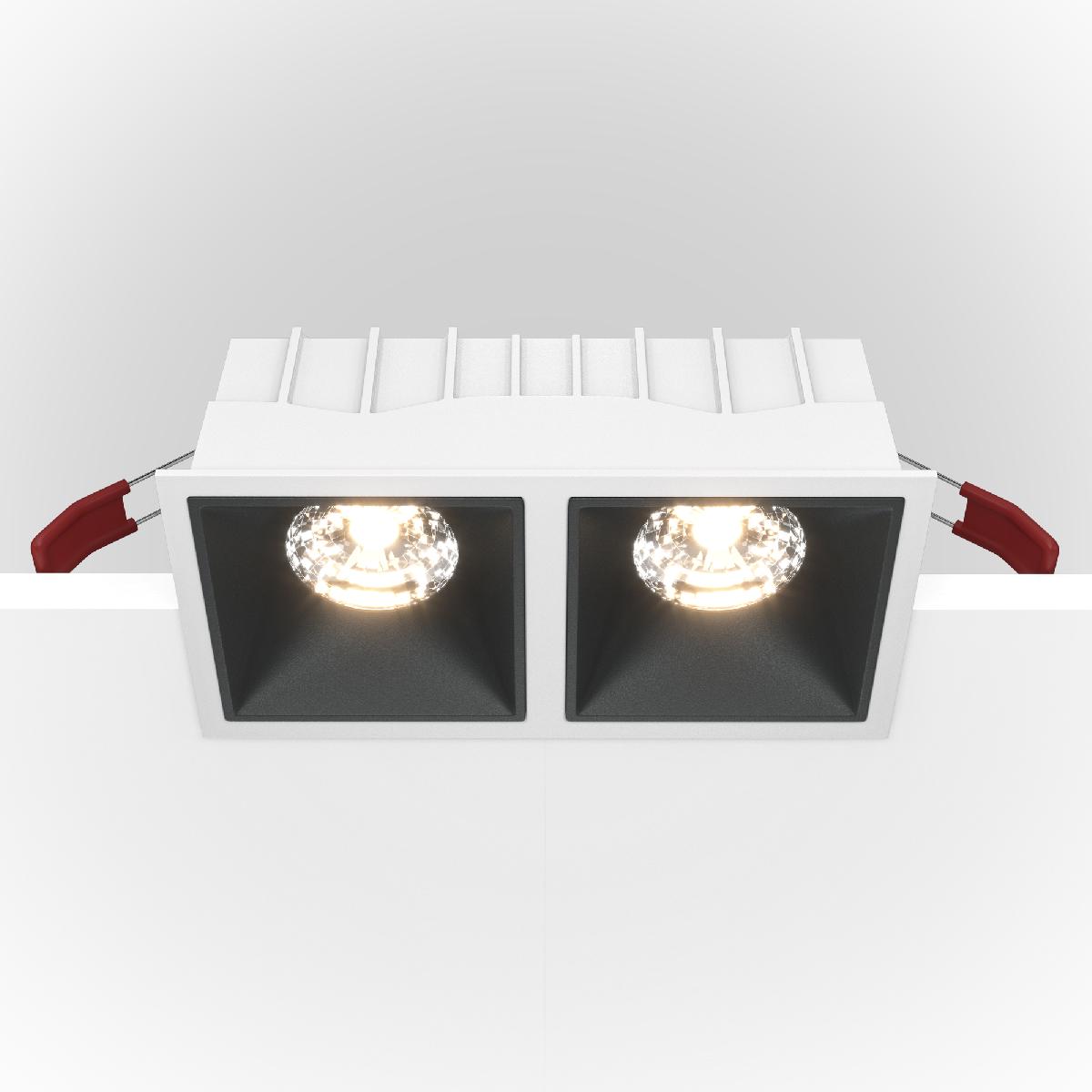 Встраиваемый светильник Maytoni Technical Alfa LED DL043-02-15W3K-SQ-WB