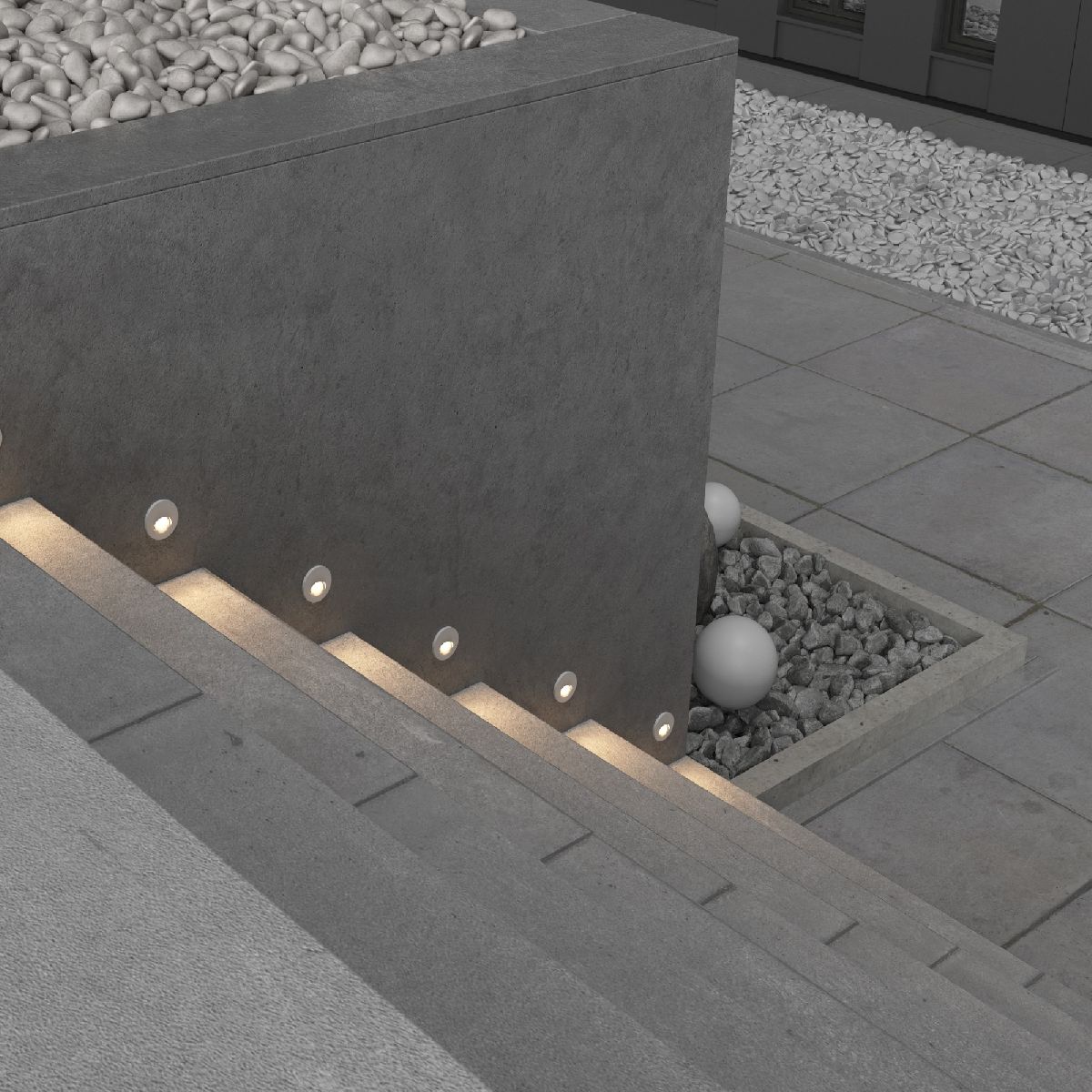 Подсветка для лестниц и ступеней Maytoni Bil O015SL-L3W3K