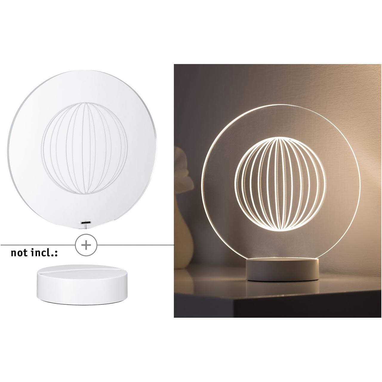 Плафон Paulmann 3D Yarn Glas 79531