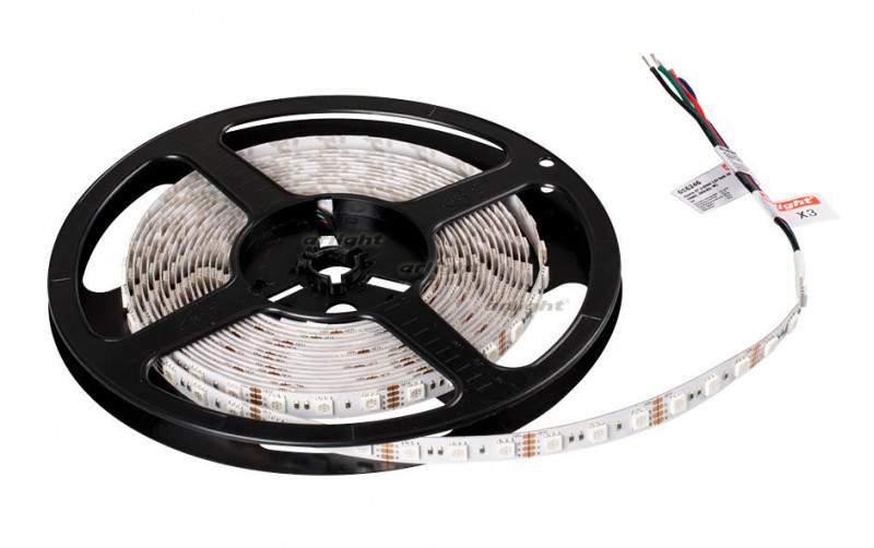 Светодиодная лента Arlight RT 2-5000 12V RGB 2x (5060, 360 LED, LUX) 016246