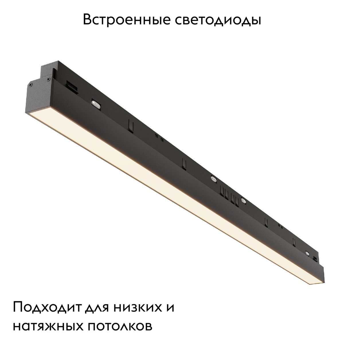 Трековый светодиодный светильник Maytoni Technical Basis TR030-2-24W3K-B