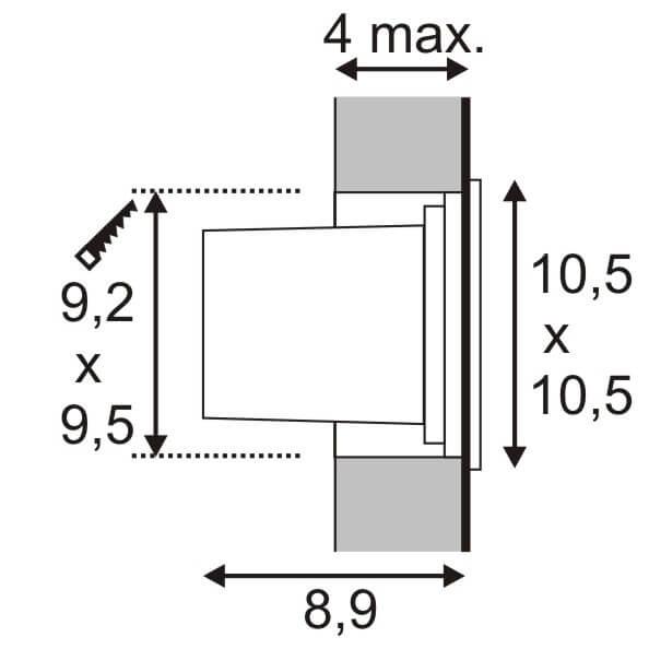 Уличный светильник SLV Vano 229394