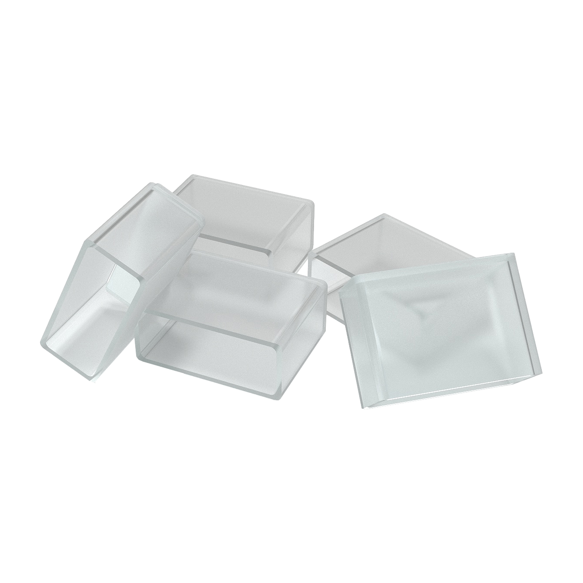 Комплект заглушек OGM для светодиодной ленты 220В чип 5050 60д/м 5шт AC-36