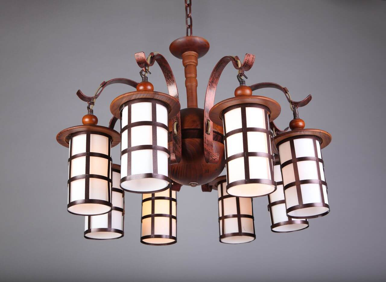 Подвесная люстра Omnilux OML-58803-08