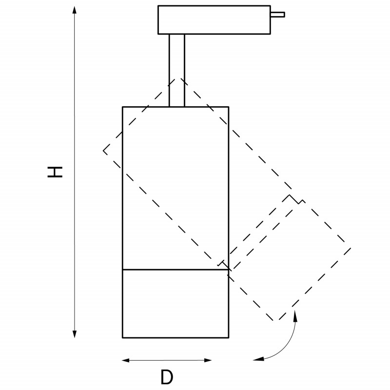 Трековый светодиодный светильник Lightstar Volta 229437