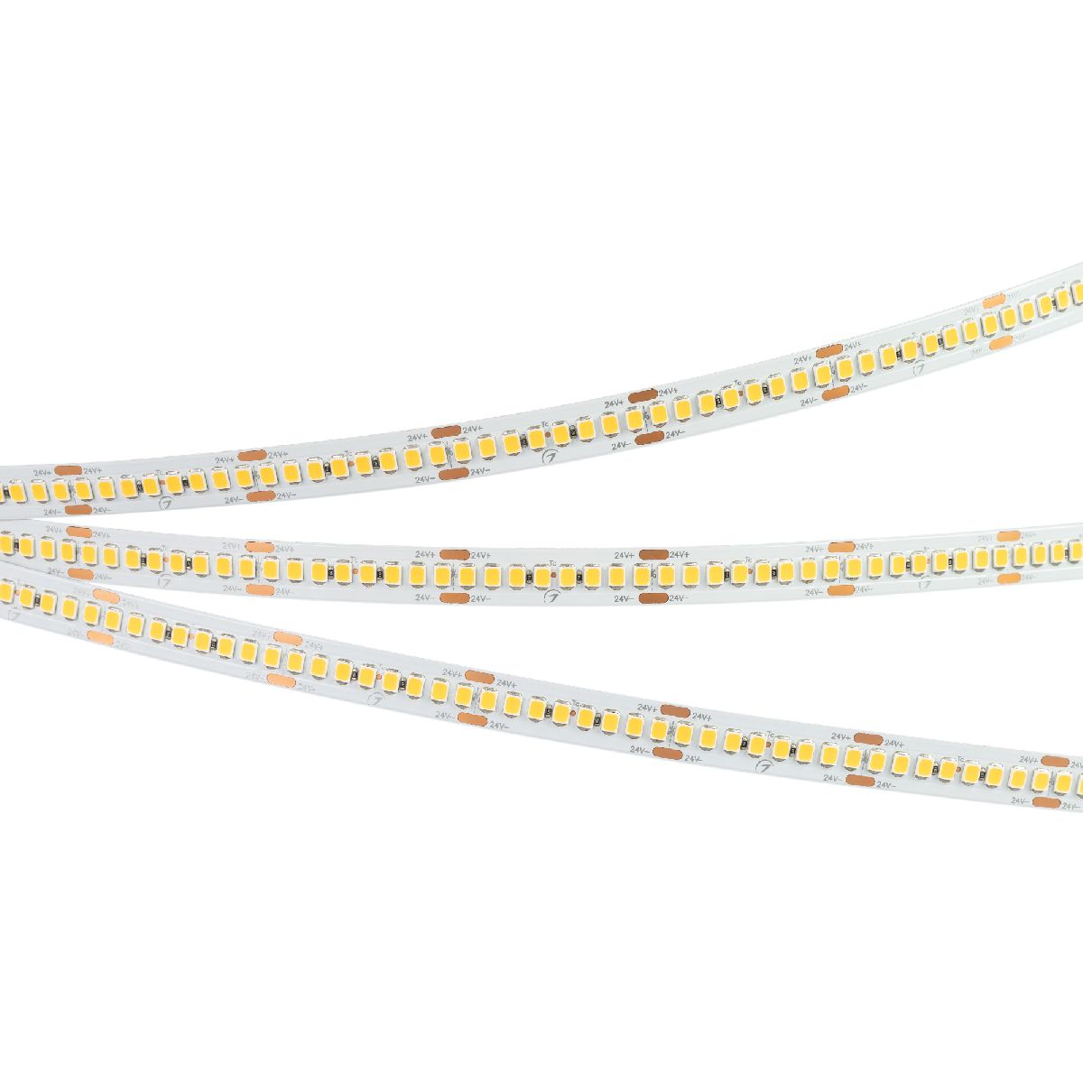 Светодиодная лента Arlight RT-A240-10mm 24V Warm2400 (22 W/m, IP20, 2835, 5m) 055992