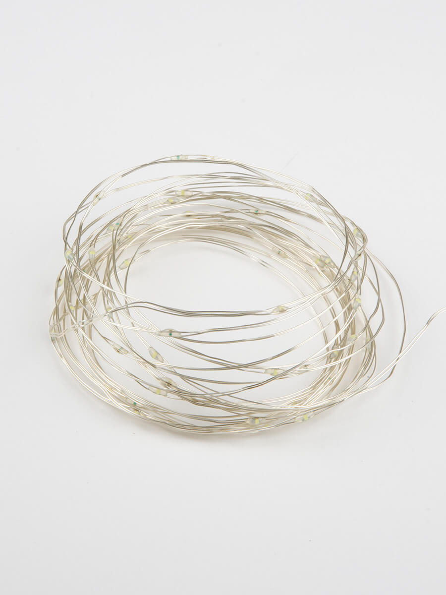 Светодиодная гирлянда Uniel Роса (UL-00005483) разноцветный ULD-S1000-100/SCB/3AA Multi IP20 Dew