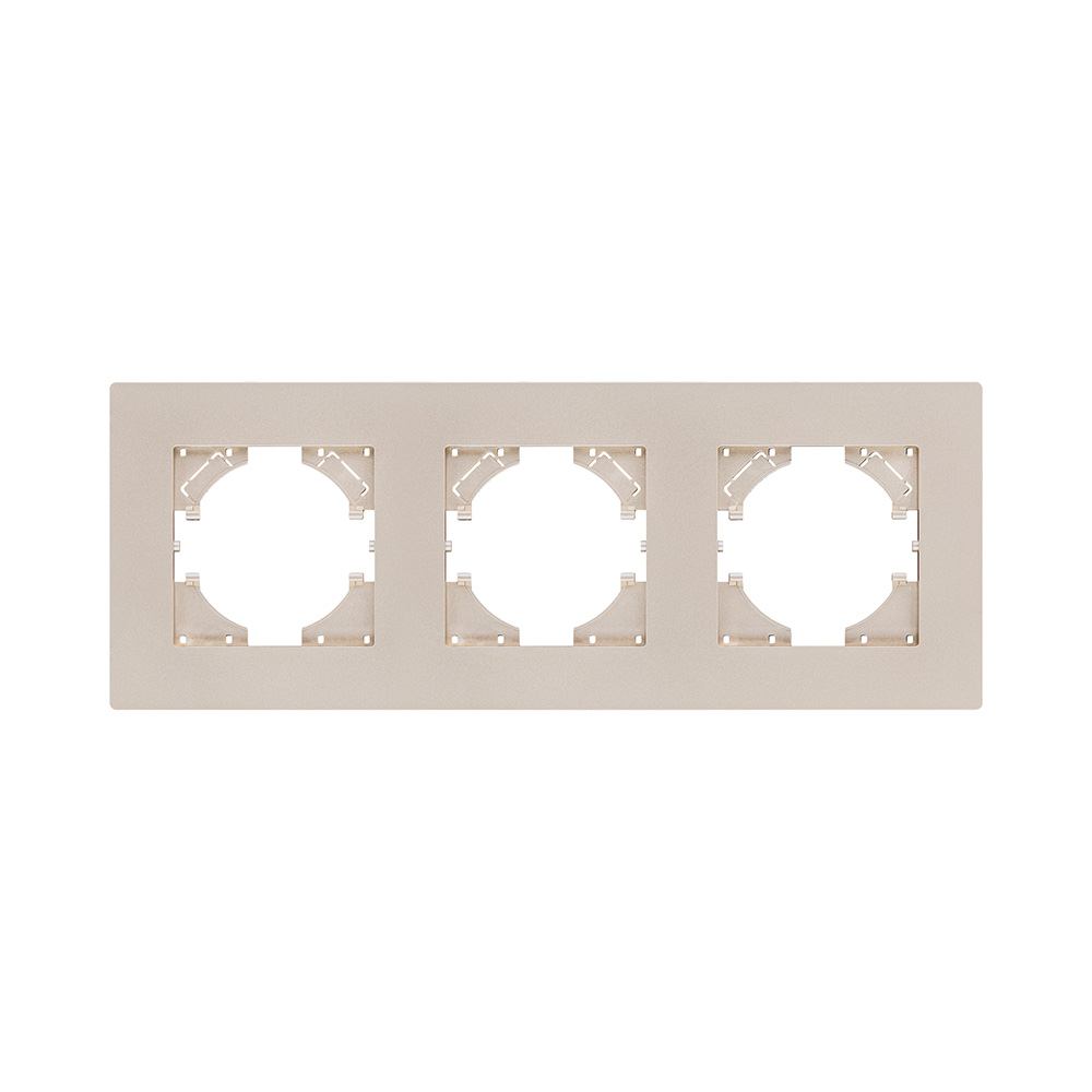 Рамка 3-постовая, золотой Kollinger Aspekt AT3GD