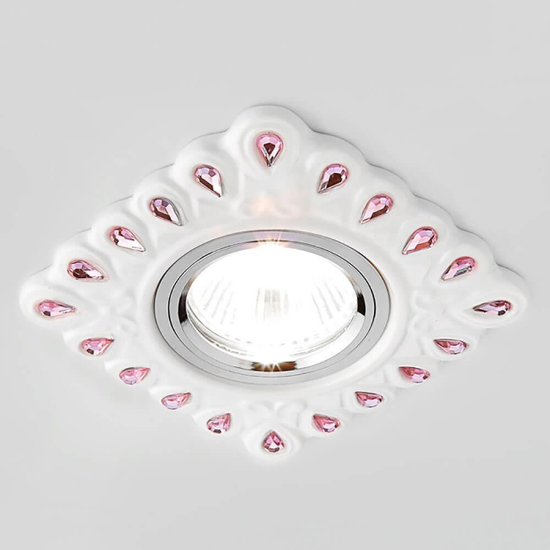 Встраиваемый светильник Ambrella Light Desing D5550 W/PI