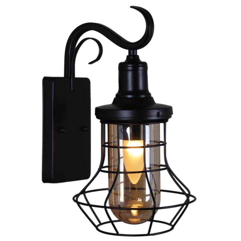 Уличный настенный светильник Reluce 08293-9.2-001U BK