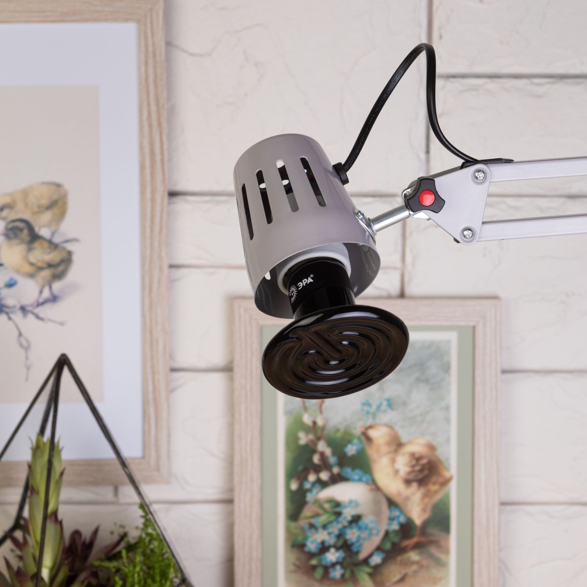 Инфракрасная лампа для брудера, рептилий Эра CeramiHeat FITO-50W-НQ Б0052714