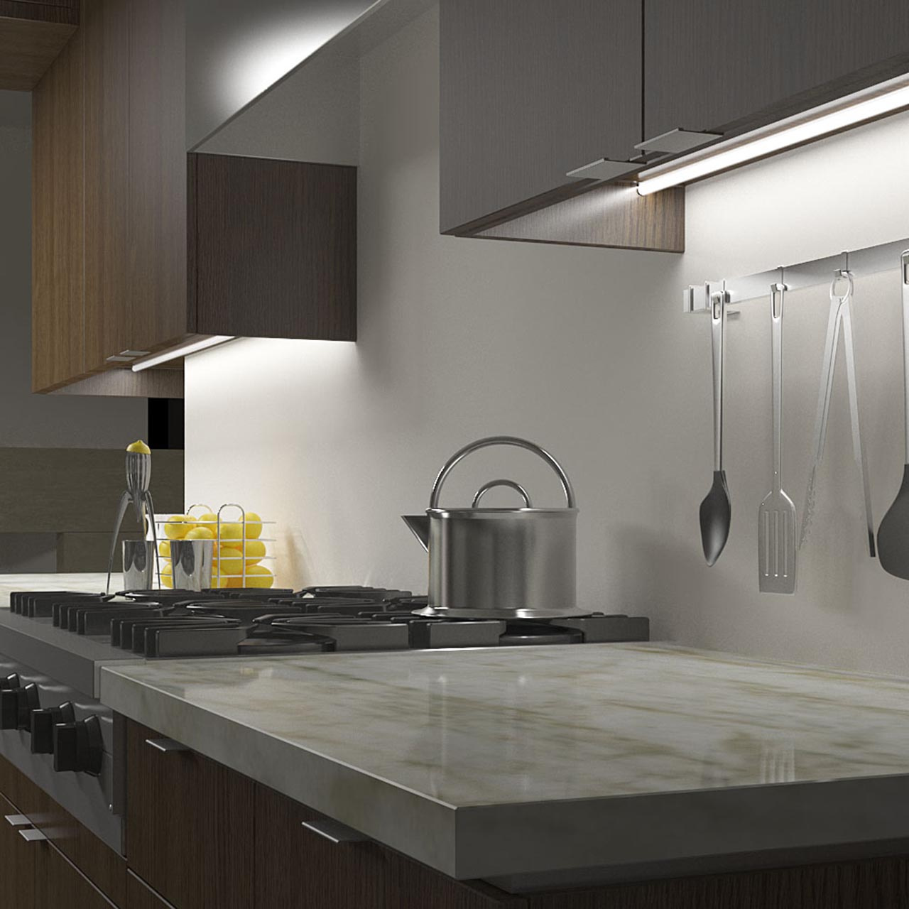 Профиль накладной алюминиевый Elektrostandard LL-2-ALP010 4690389130922