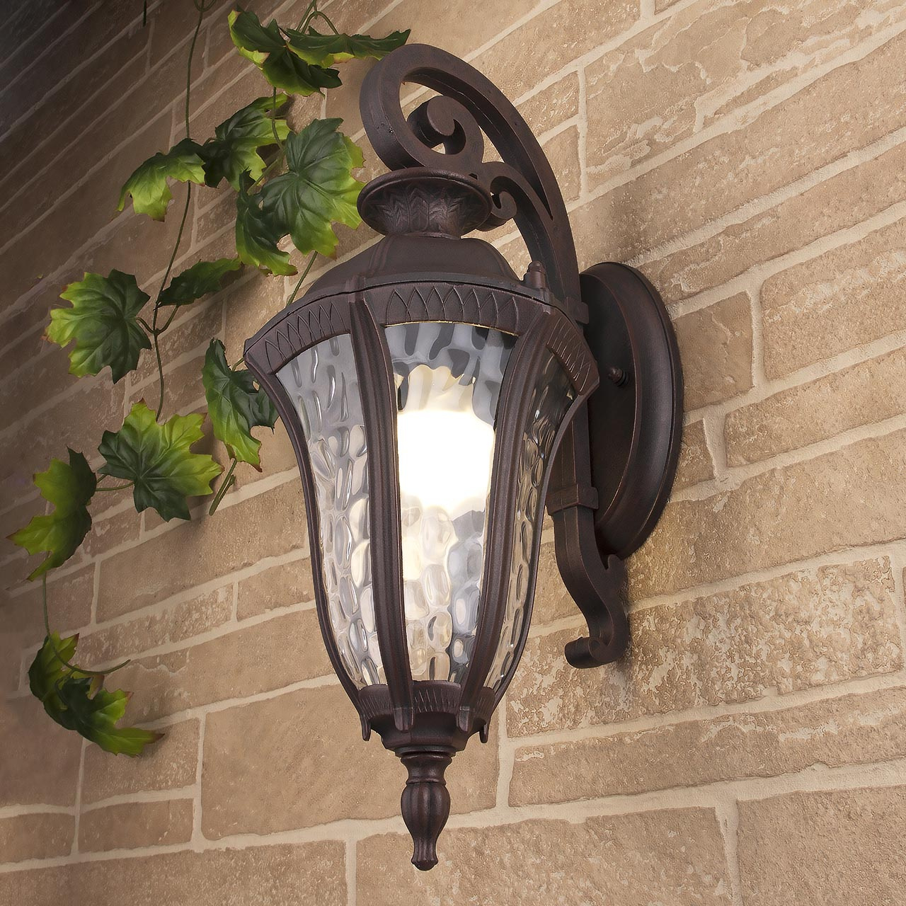 Уличный настенный светильник Elektrostandard Draco GL 1010D капучино 4690389134180