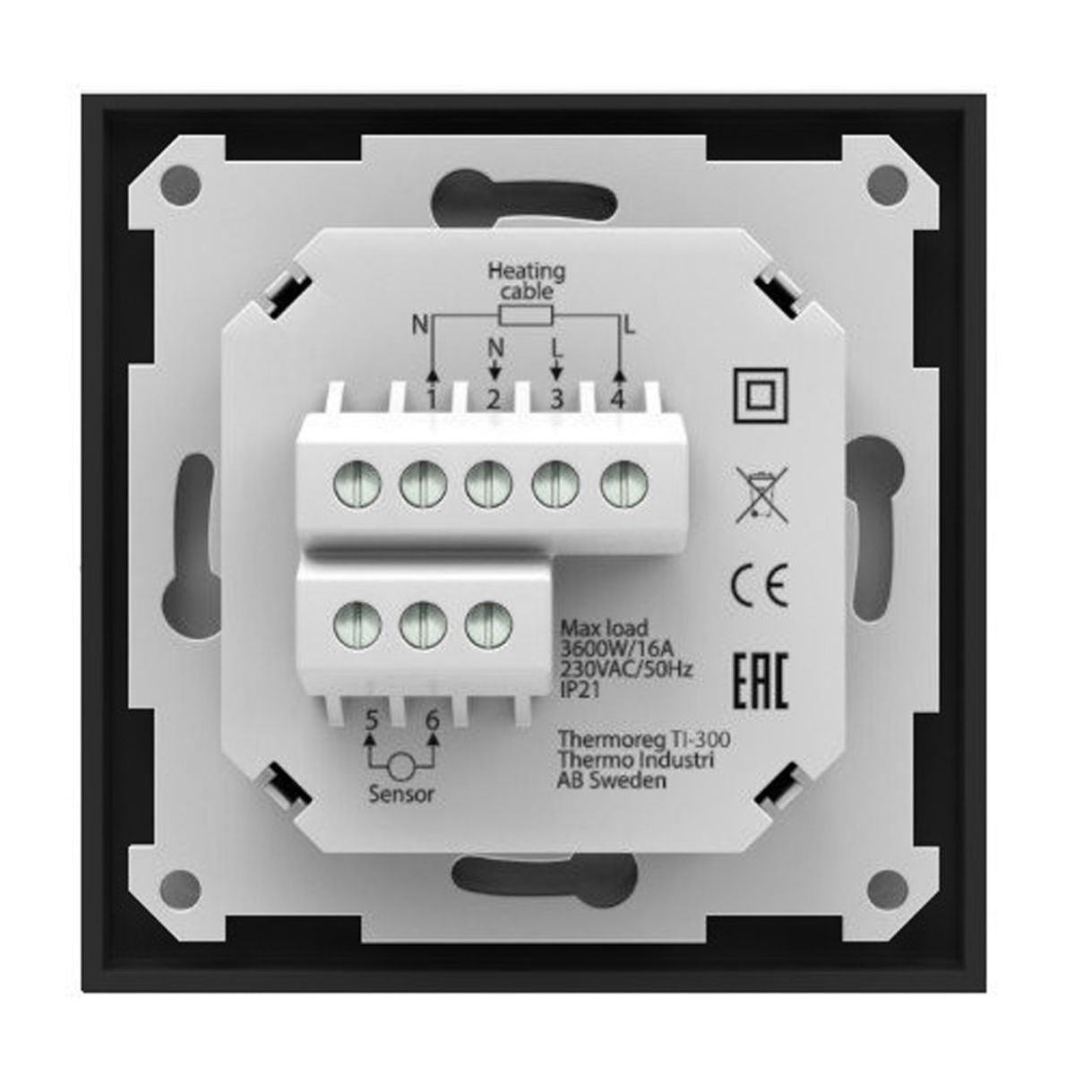 Терморегулятор Thermoreg TI-300 Black