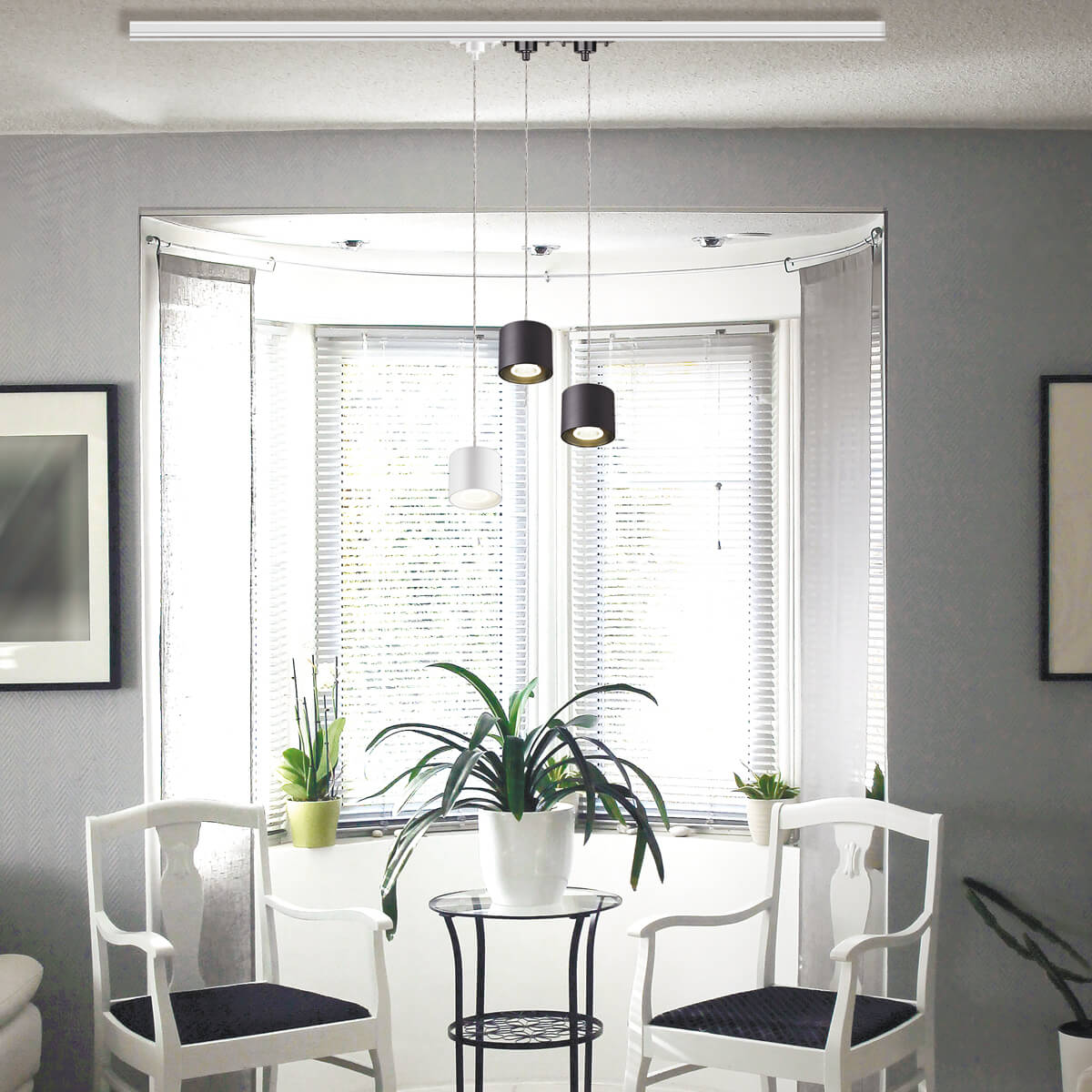 Трековый однофазный светильник Novotech Bind 358796