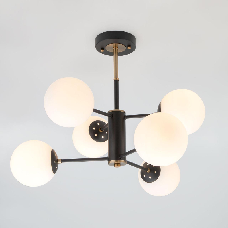 Потолочная люстра Eurosvet Austin 70091/6 черный