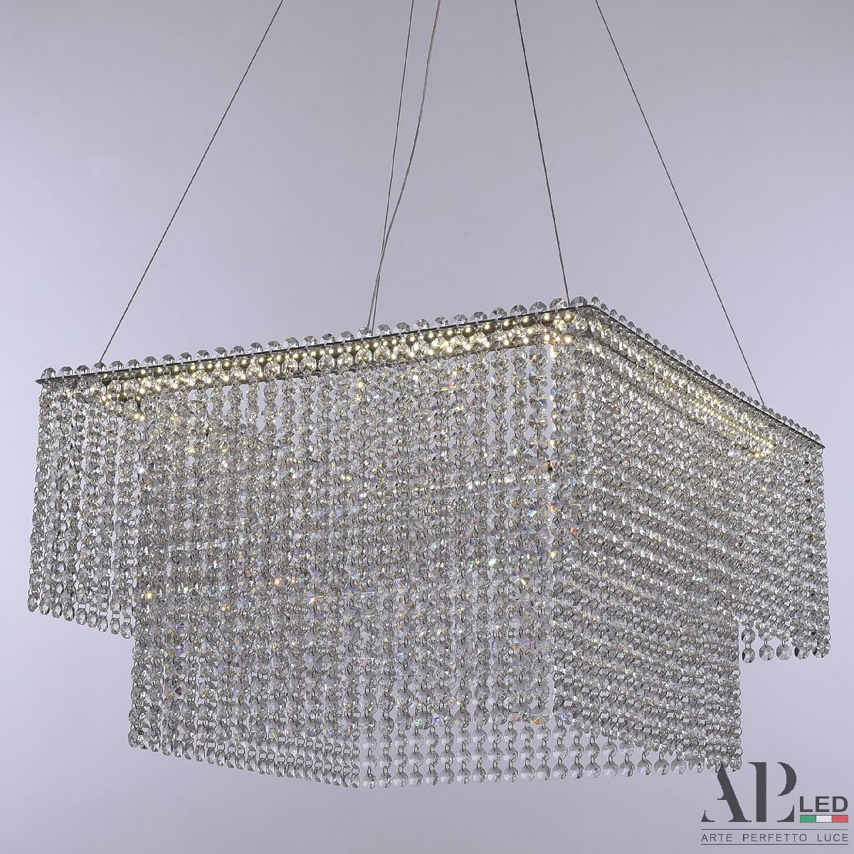 Подвесная люстра Arte Perfetto Luce Sicilia SH04.52.C.Ni.4000