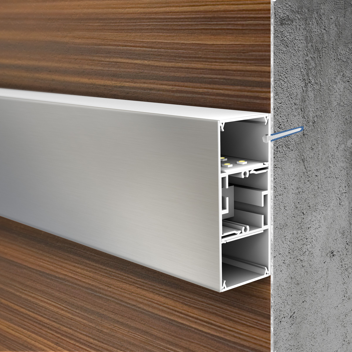 Настенный светодиодный светильник Elektrostandard ССП 65 21W 1500Lm 128см 4200K 4690389084485