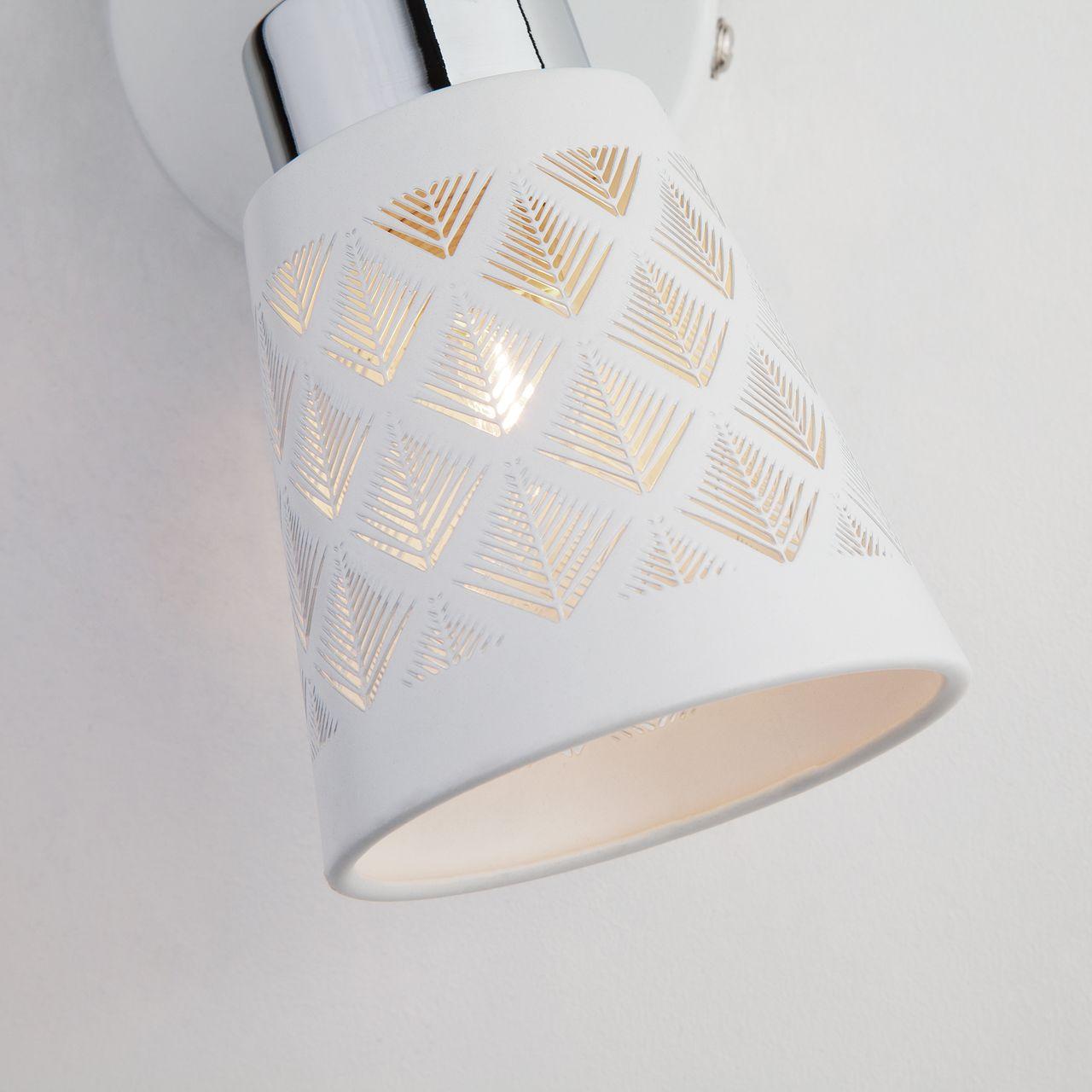 Спот Eurosvet Snowy 20060/1 белый