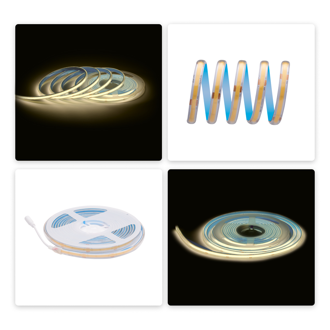 Светодиодная лента Apeyron 24В COB 15Вт/м 3000K 5м IP65 00-489