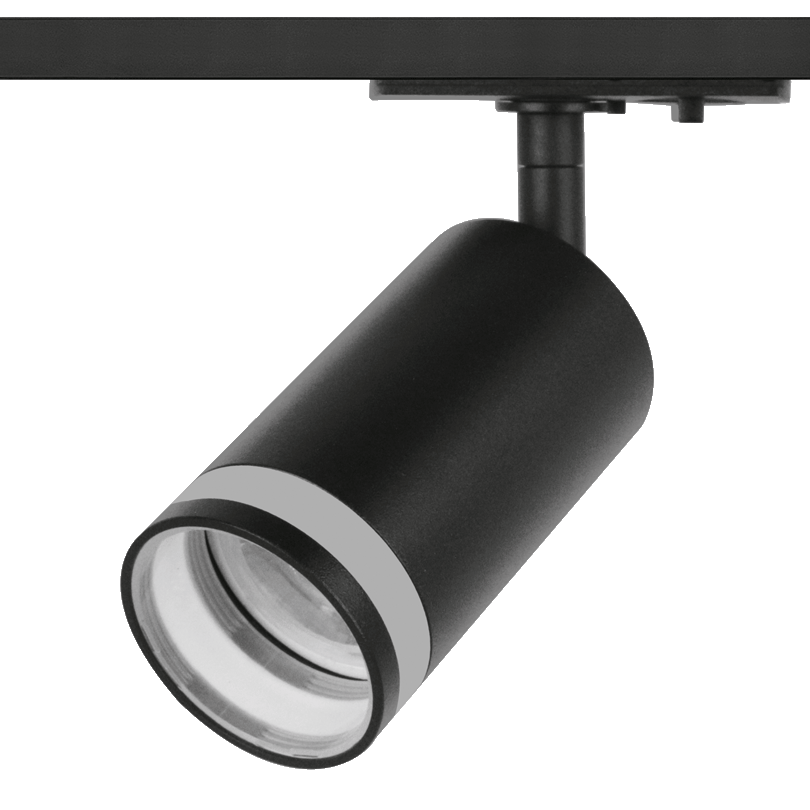 Трековый однофазный светильник Wolta Moderno WTL-GU10/04B