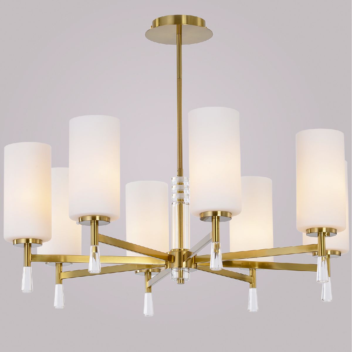 Люстра на штанге Illumico IL5218-8PLS-24 HIGHBALL