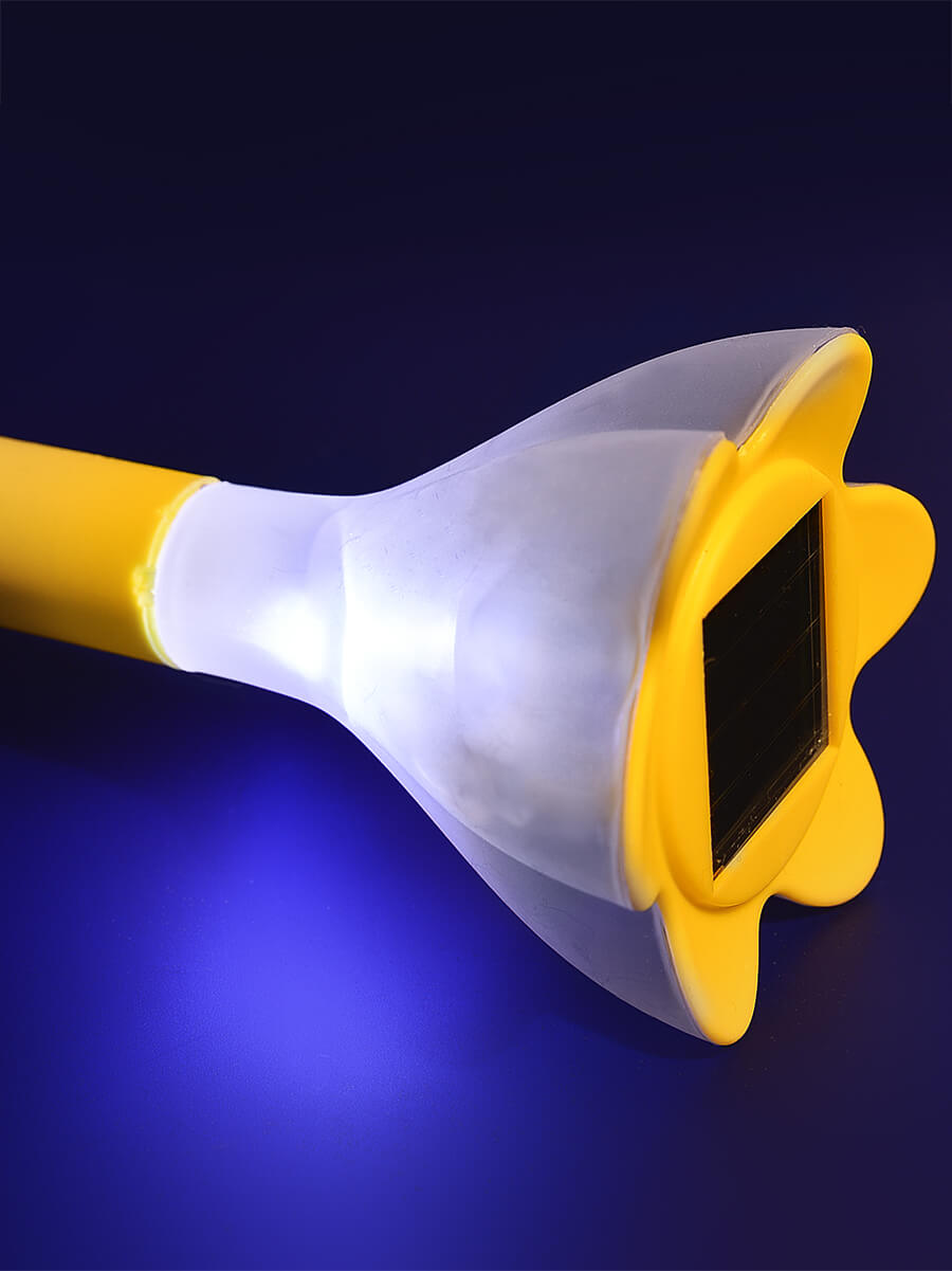 Светильник на солнечных батареях (10625) Uniel Promo USL-C-419/PT305 Yellow Crocus